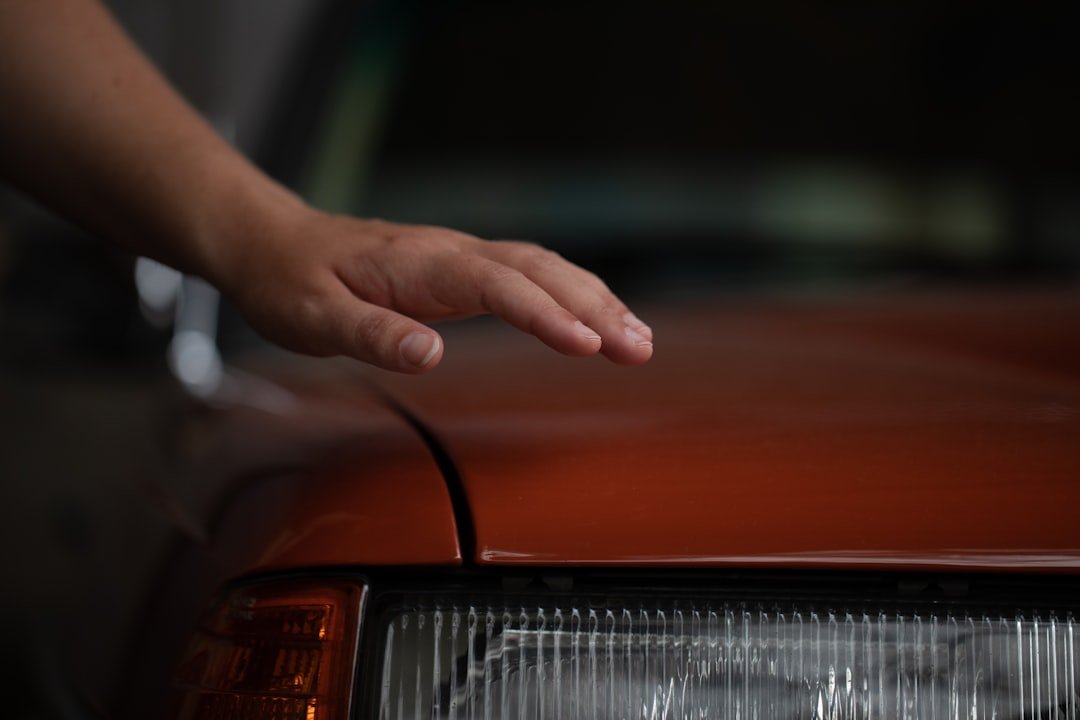Inspecting a vehicle's body panel by hand