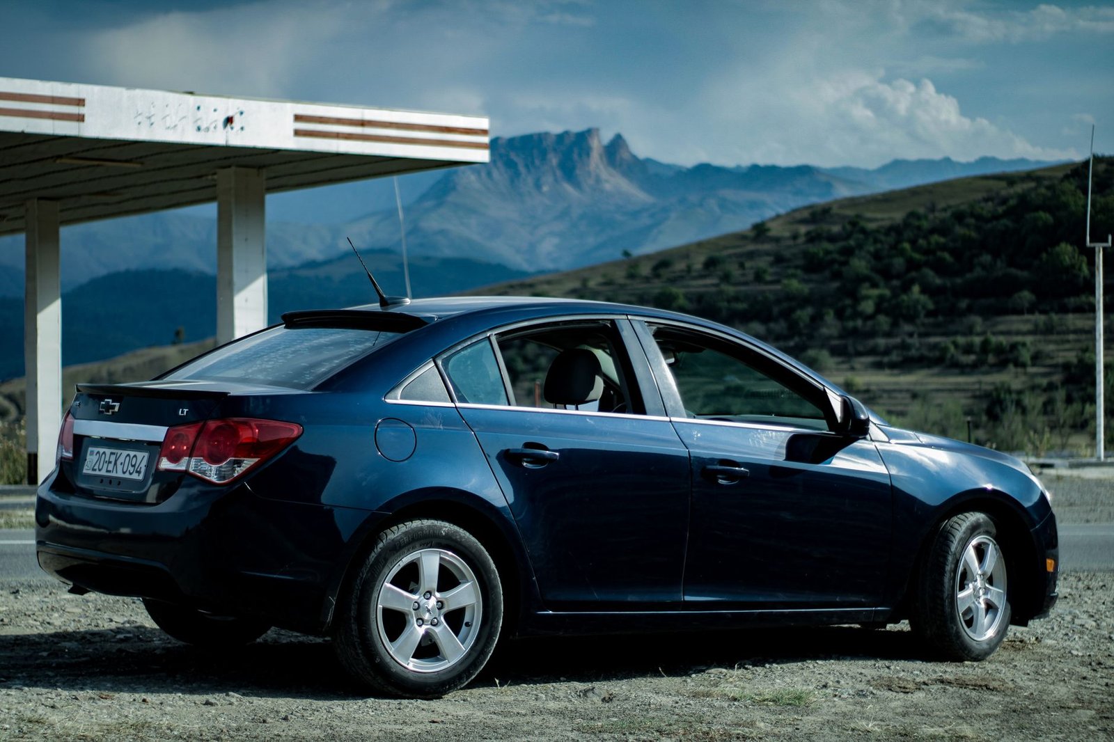 A Chevrolet sedan parked outdoors