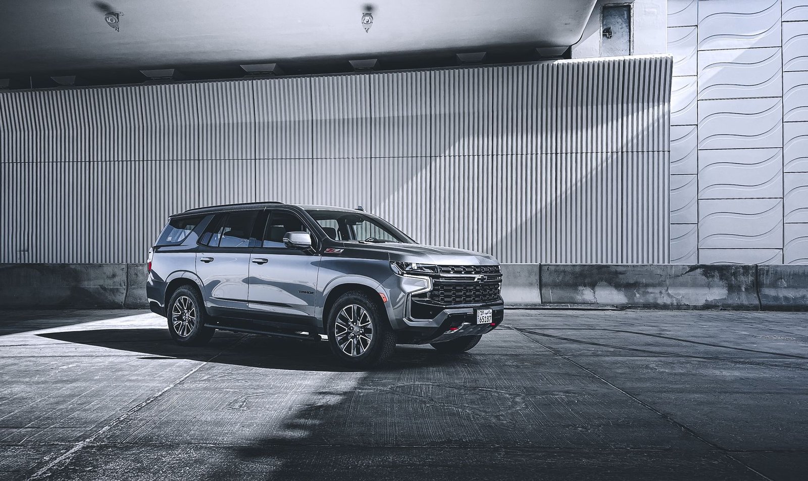 A Chevrolet SUV parked outdoors