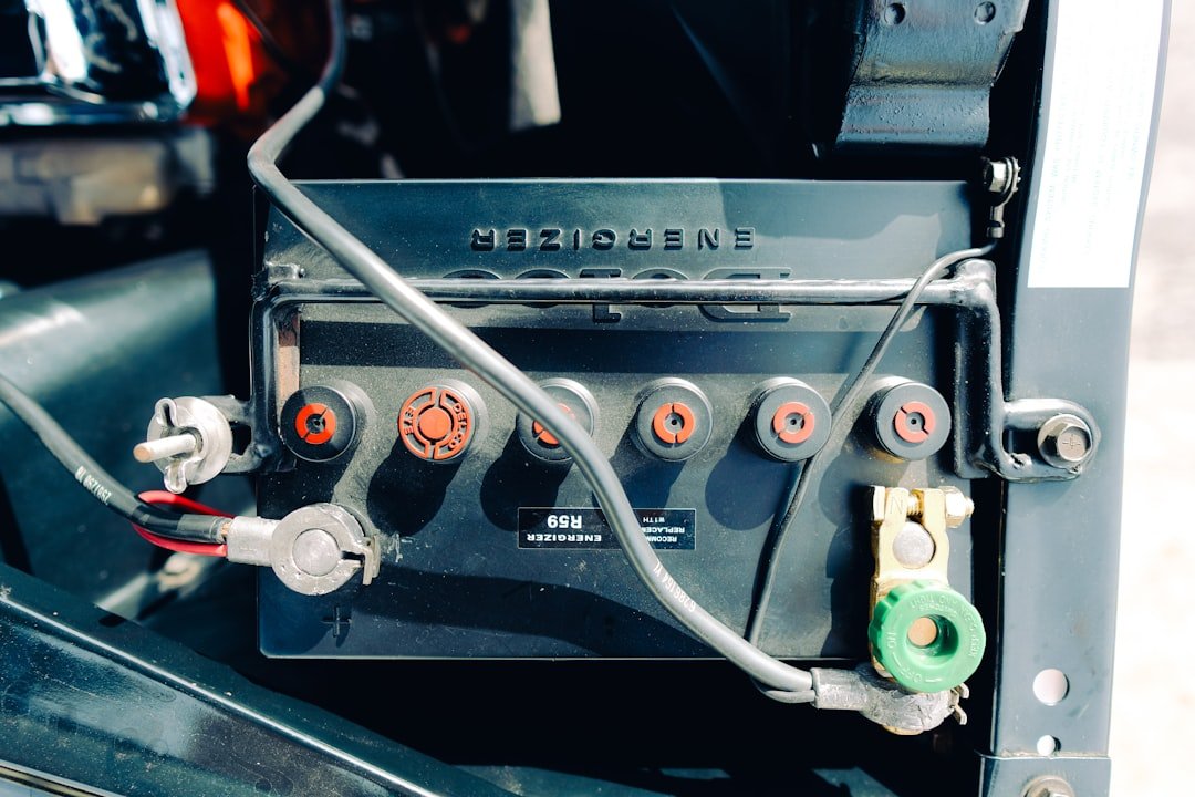 Checking a car battery and electrical connections