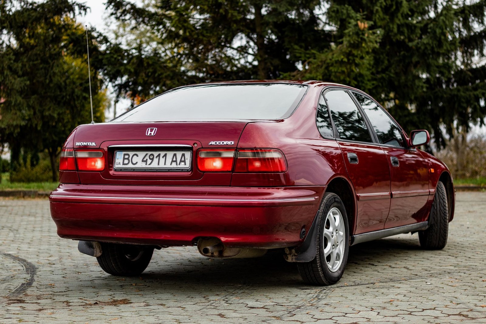 A Honda Accord sedan parked outdoors