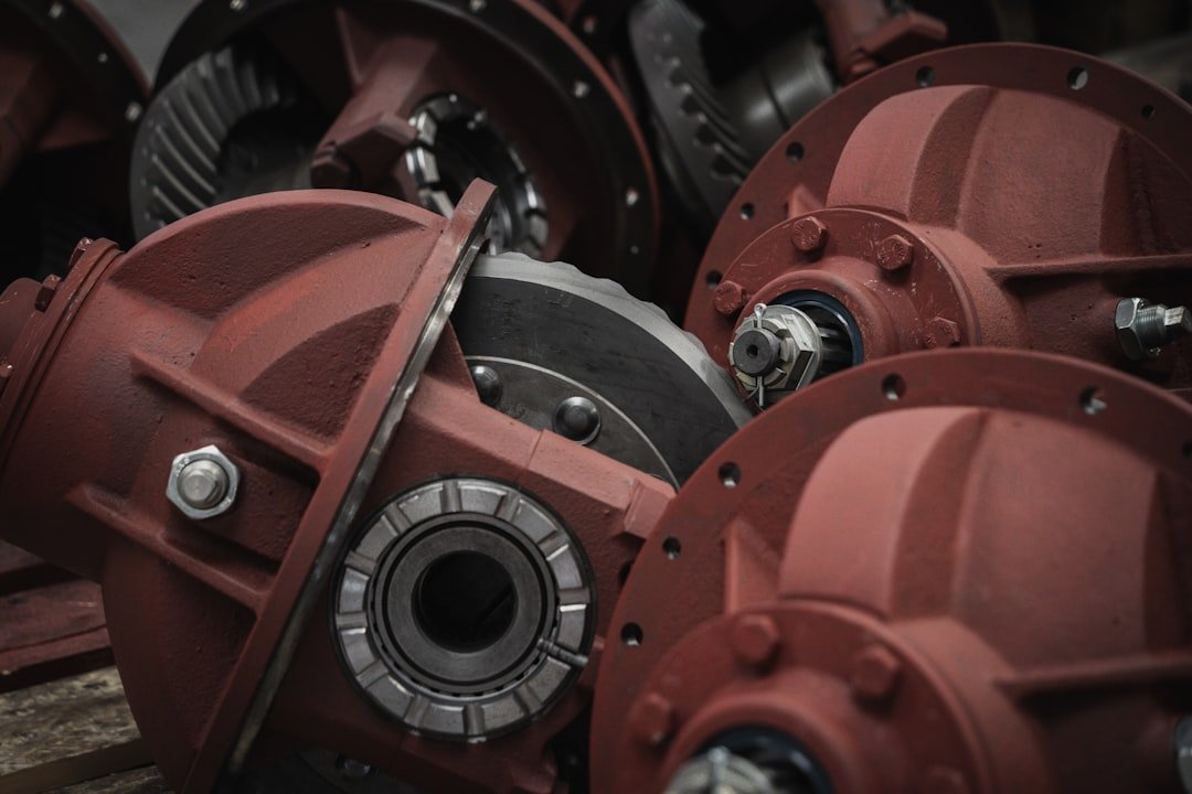 A pile of rear axle differential housings