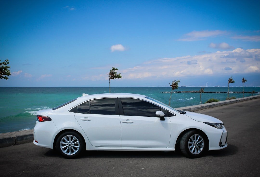 Toyota Corolla exterior, one of the most common models serviced for used parts