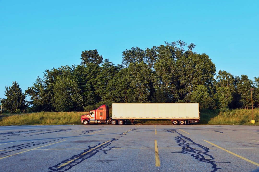 A semi truck with multiple rear axles