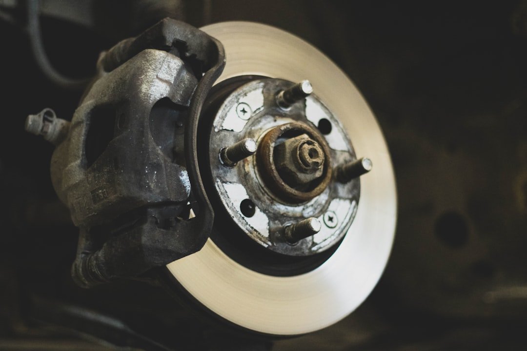 A brake rotor and caliper assembly