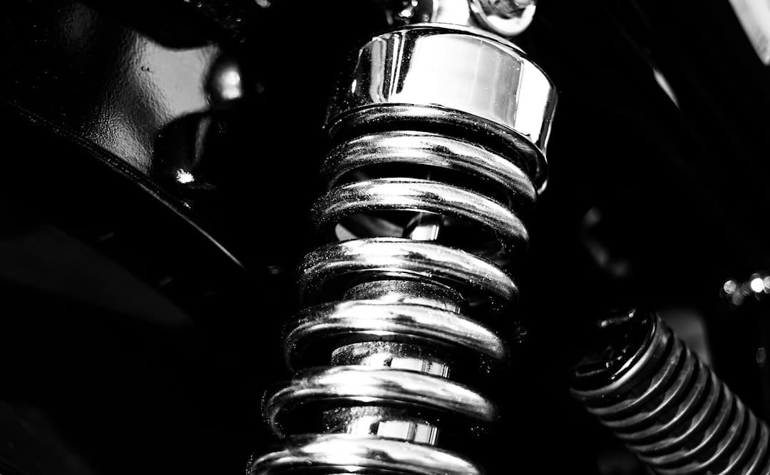 Used car suspension coil spring and steering components